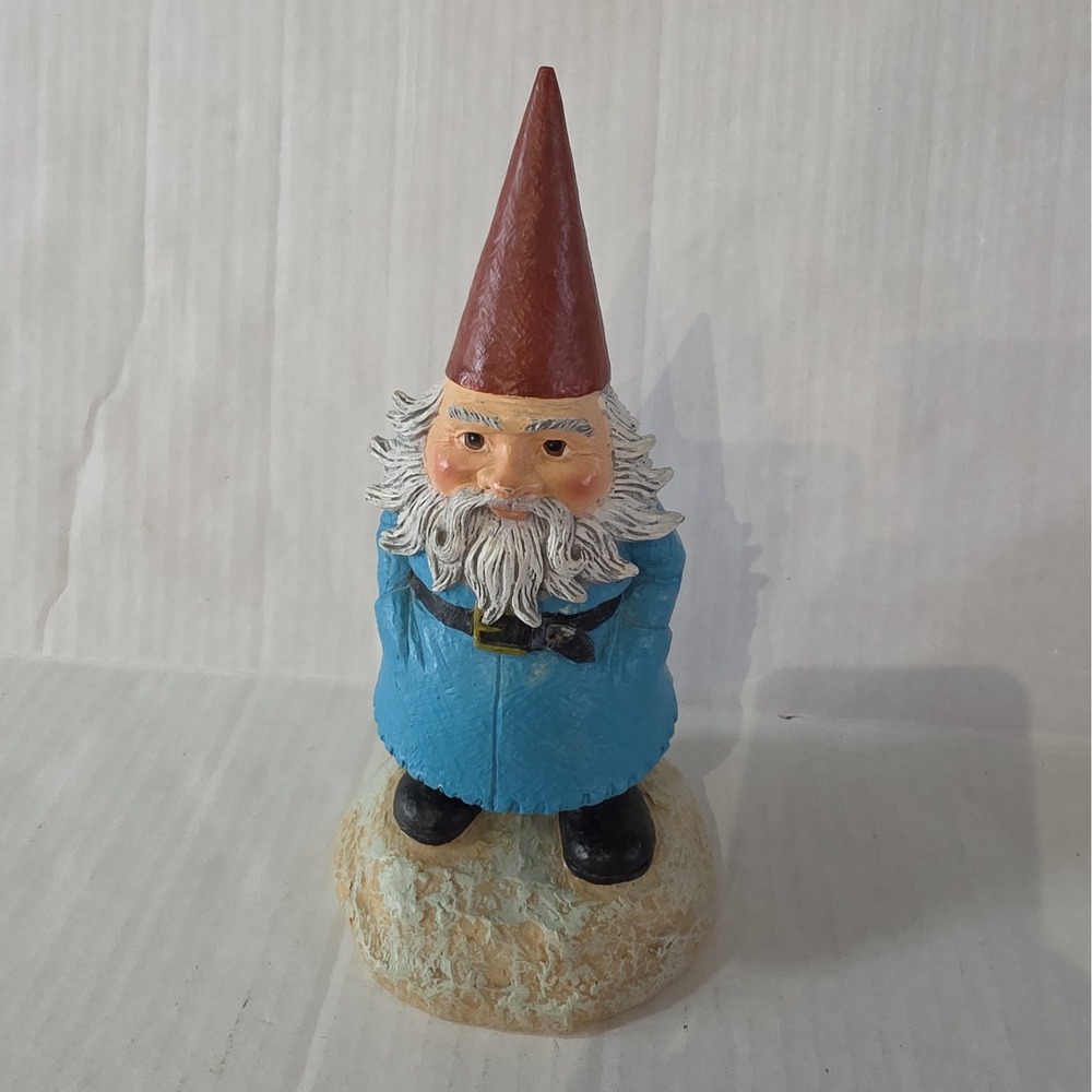 Travelocity The Roaming Gnome Garden Yard Lawn Travel Buddy Statue Vintage 2005